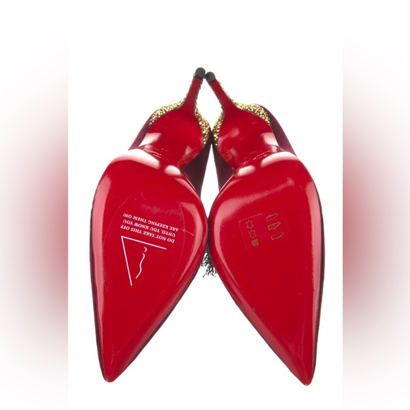 Christian Louboutin limited edition hot chick tassel heels - Picture 7 of 7